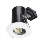 VT-702 GU10 FIRE RATED DOWNLIGHT FITTING IP65-WHITE